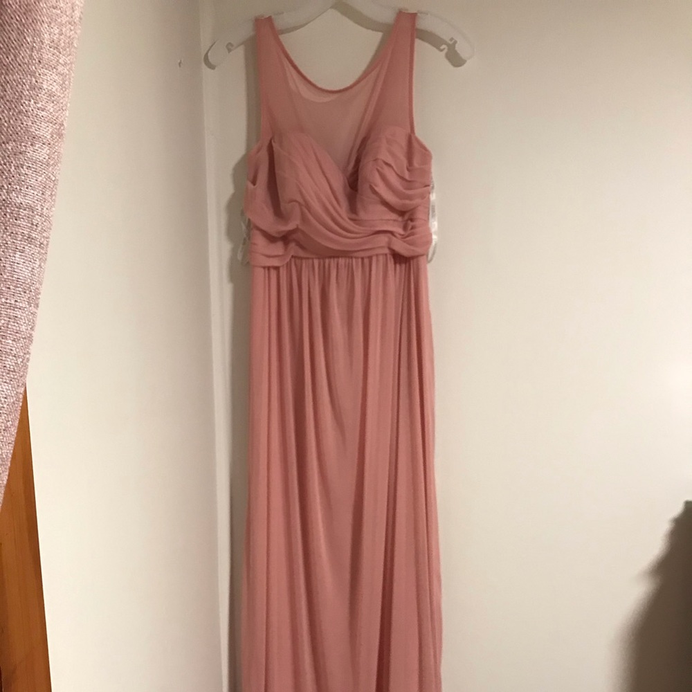 David’s Bridal bridesmaid dress